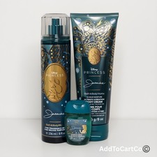 ✨Bath & Body Works Disney Princess Jasmine Body Mist,  Body Cream, Hand Sani 