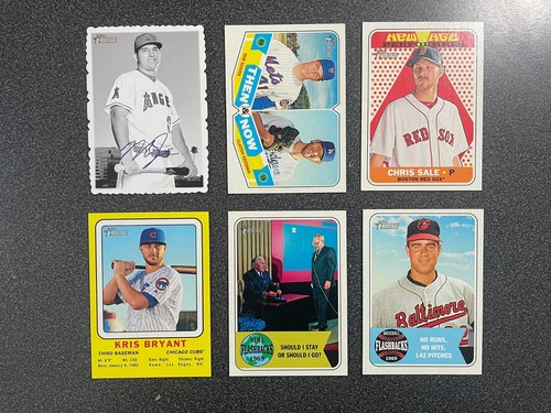 Mike Trout #MT 2018 Topps Heritage 1969 Collector Cards card