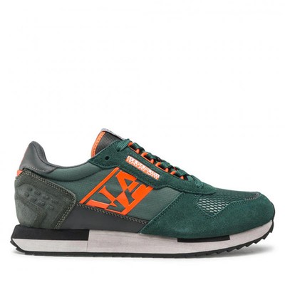 Shoes Napapijri  Trainers Man Leather Green