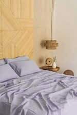 Pastel lavender sheet set