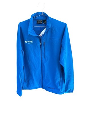 MARMOT M3 Tempo Softshell Full Zip Jacket / Blue / Logo/ Men's Size M - NWT NEW