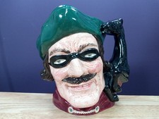 Large Royal Doulton Vintage Character Toby Jug Dick Turpin D6528