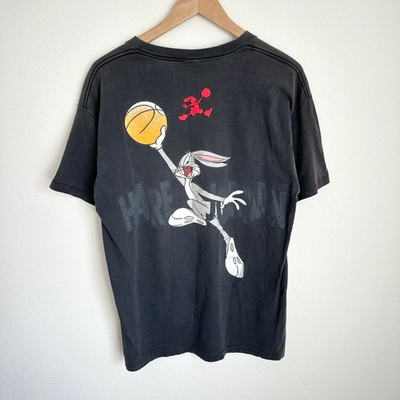 Vintage 90s Nike space jam looney tunes air Jordan collab T-shirt