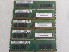 LOT OF 5 SAMSUNG 16GB 5X16GB PC4-2400T DESKTOP RAM MM697