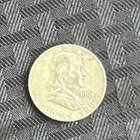 1961 Franklin Half Dollar 50C Silver Coin Circulated Uncertified