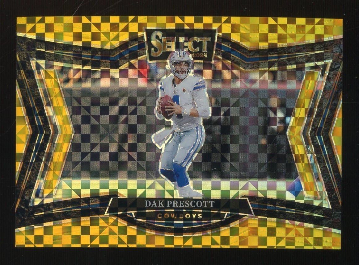 2024 Select Field Level Gold Prizm #464 Dak Prescott Cowboys 8/10