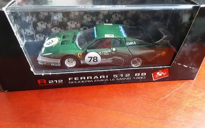 Brumm Maßstab 1:43 R212 Ferrari 512 BB Scuderia Emka Le Mans 1980 Diecast Modell