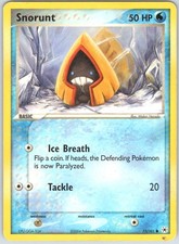 Snorunt 73/101 Common Hidden Legends Pokemon LP