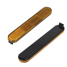 ABS Rear Fork Cover Set for Xiaomi 6 Scooter with Screws and Side Reflectors