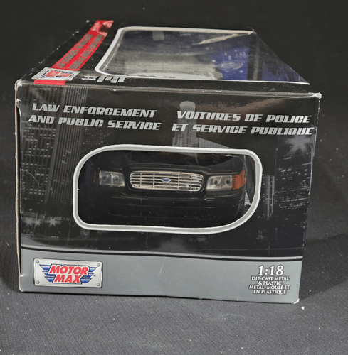 Motormax Law Enforcement & Public Safety 2001 Ford Crown Victoria 1:18 Dieca - Picture 4 of 5