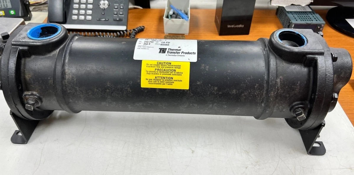 🤓NEW THERMAL TRANSFER PRODUCTS 1-3/4u0026#034; HEAT EXCHANGER 250 PSI SHELL  SB-1002-A4-T | eBay