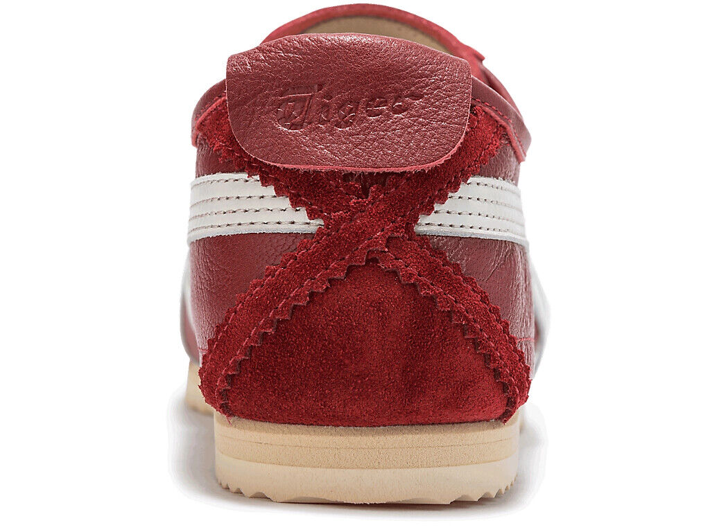 Onitsuka Tiger MEXICO 66 DELUXE 1181A436 600 Burgudy White Onitsuka Tiger MEXICO 66 DELUXE 1181A436 600 Burgudy White