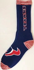 NFL Houston Texans Men's Socks, New (CRUSH)