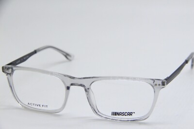 NEW NASCAR NCO-B05 COL.113NV CLEAR NAVY AUTHENTIC EYEGLASSES FRAMES 53-19