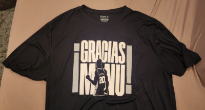 GRACIAS MANU T-SHIRT MANU GINOBILI - SAN ANTONIO SPURS 2XL