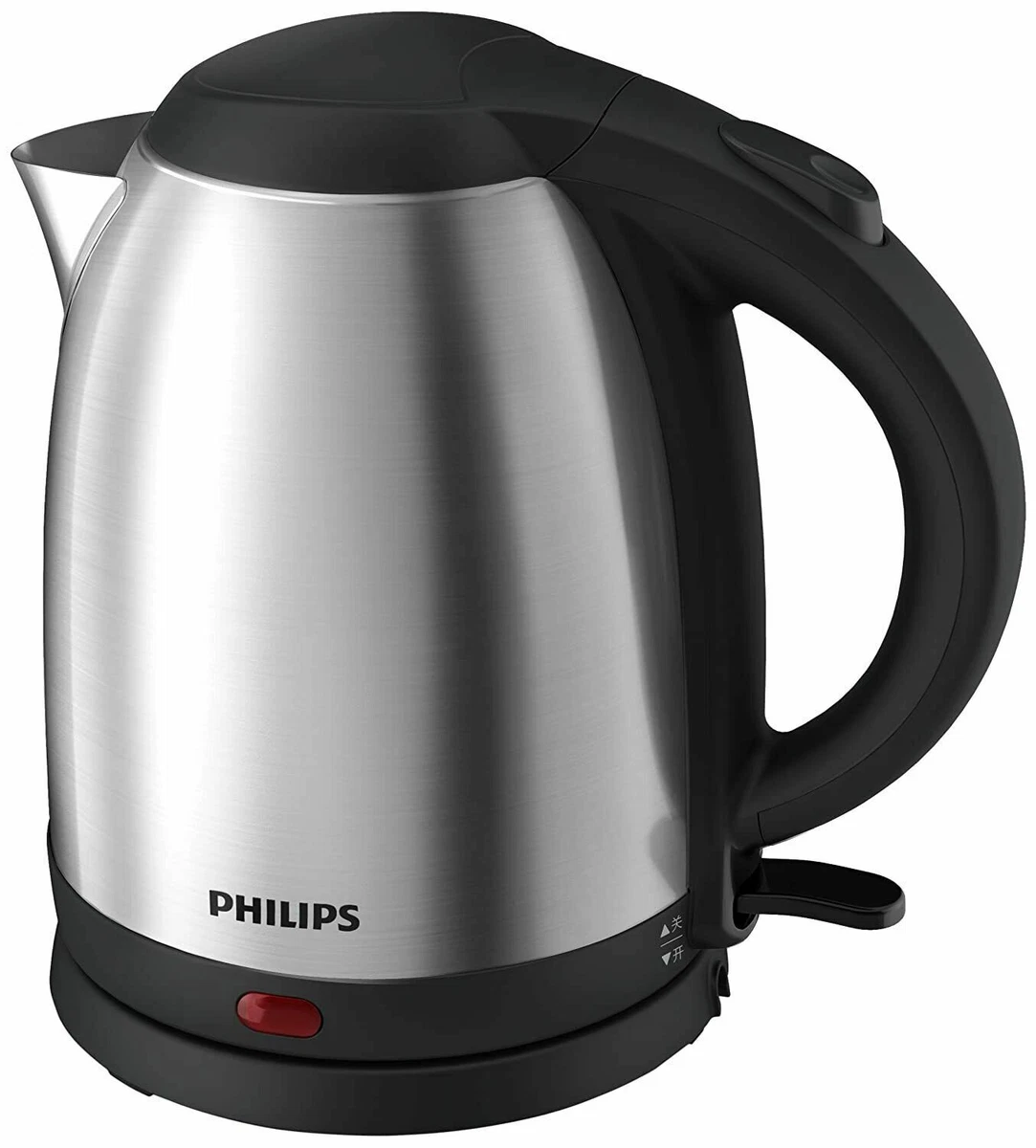 Philips Daily Collection HD9306/06 Electric Kettle 1.5 L 1800 W Metallic, Silver