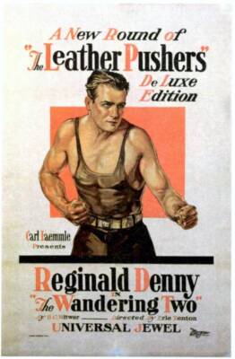 The Wandering Two Poster Reginald Denny 1923 Old Movie Photo