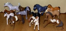 Lot of 12 Dream Works DWA Just Play Horses Ponies 2 & 3” Nice Collection