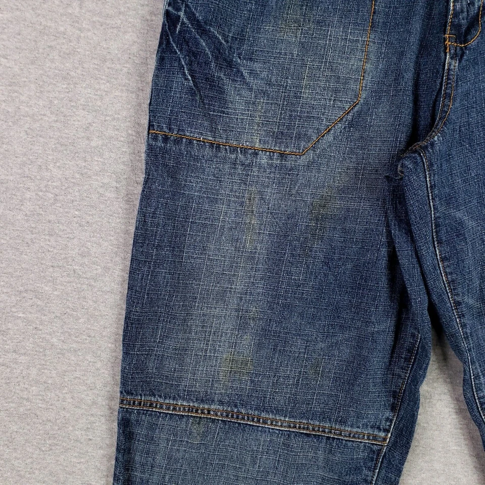 Jeans Makaveli 36 Tupac Años 90 Antigua Escuela Sueltos Retro HipHop DE COLECCIÓN Foto 3 de 4