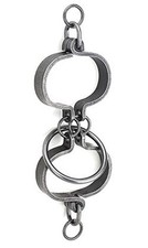 SELF RESTRAINT IRON PUZZLE-HAND MADE - GAMES - TOYS - PUZZLES