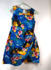 PACIFIC LEGEND Girls Sz 10 HAWAIIAN Dress