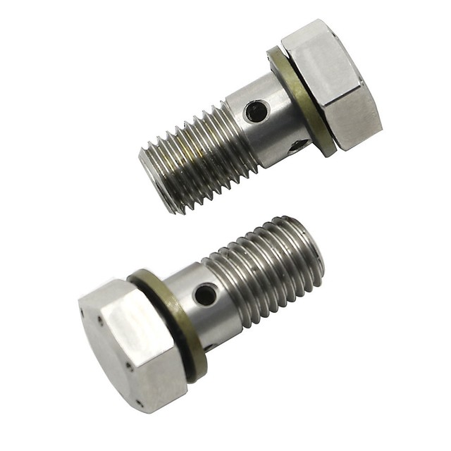 Powerstroke Diesel Fuel Pump Diesel Banjo Bolt & Washer Kit For Ford 6