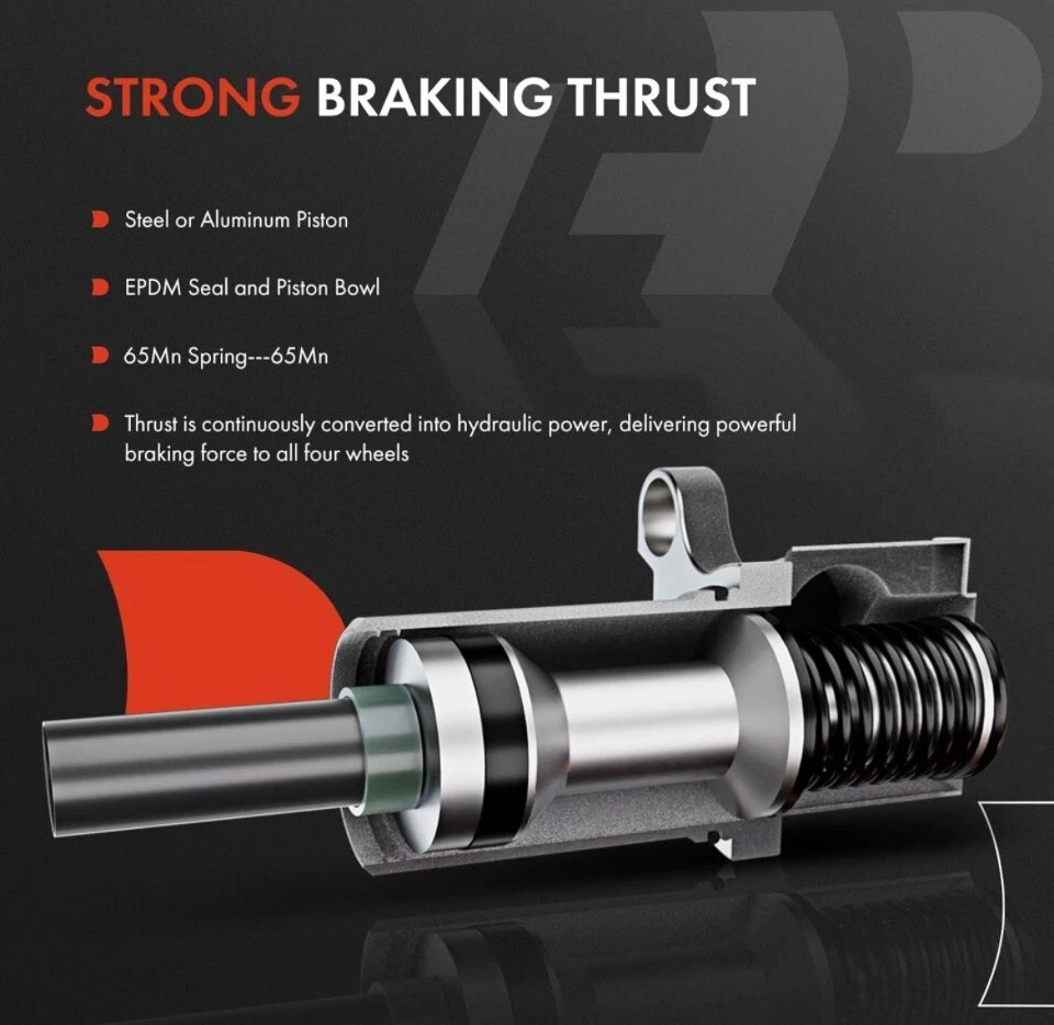 Cilindro mestre de freio para 1993-2003 Ford F150- e Lincoln Expedition F-350, F250 - Imagem 4 de 4