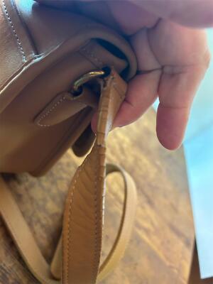Vintage Coach Full Glove Tanned Rare Camel Leather City Bag