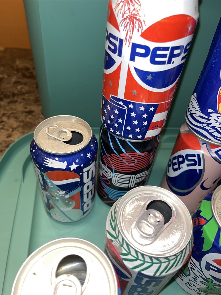 Pepsi Cans Vintage Collection ( 17 cans ) Pepsi 90's Retro
