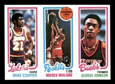 1980 Topps Basketball #43 Cooper Malone Johnson NM/MT *e1
