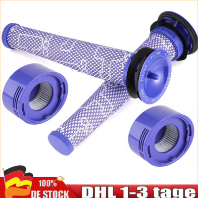 Filter Satz Für Dyson V6 V8 V7 Animal Absolute Pro Vor / Nachmotorfilter Ersatz