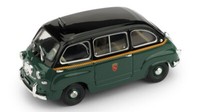 Brumm 1/43 Fiat 600 Multipla 1956 Taxi Di Roma Statisches Modell Diecast