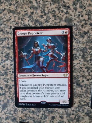 MTG - 1 x Creepy Puppeteer - Innistrad Crimson Vow
