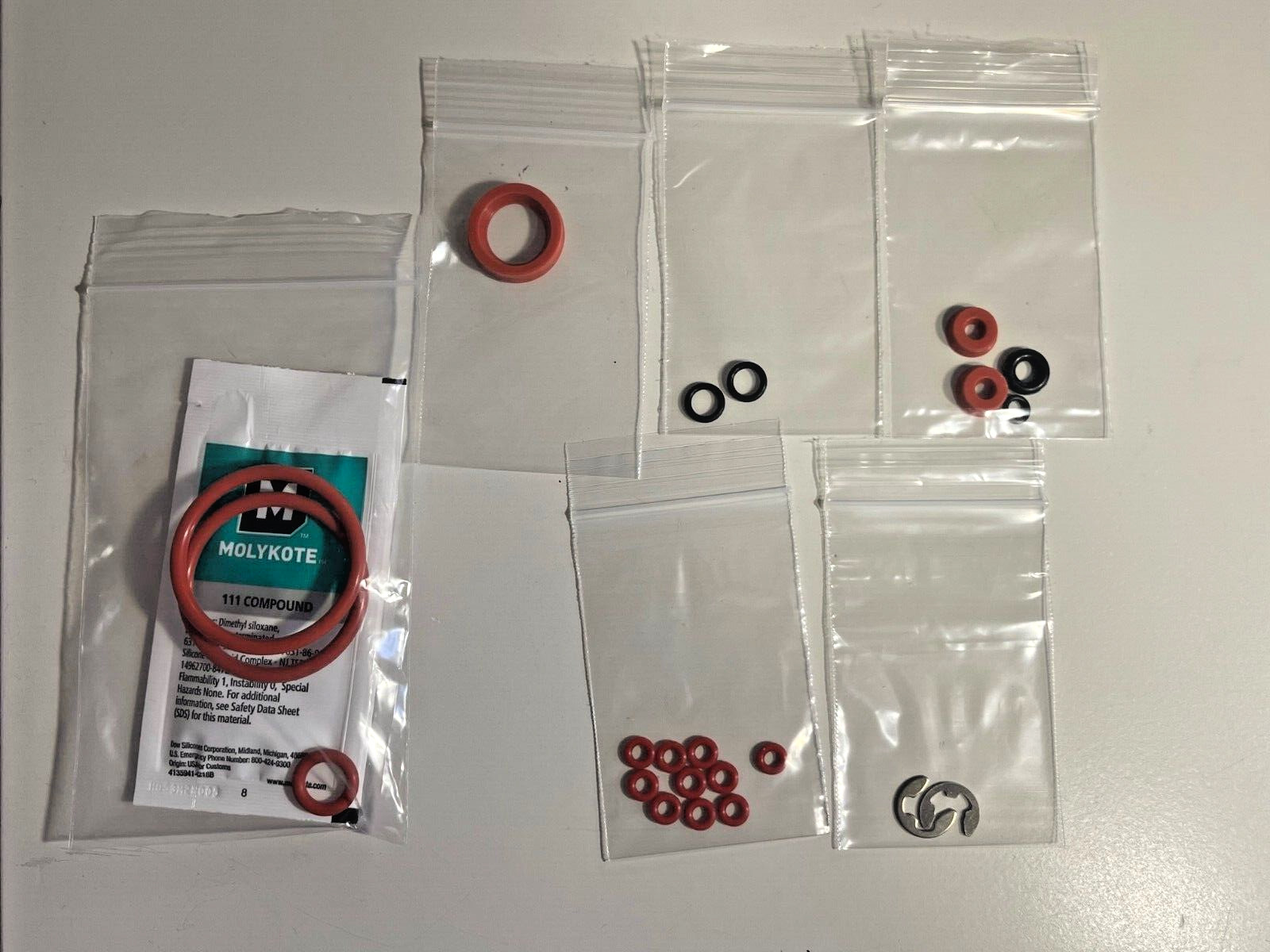 Jura Capresso OEM complete Brew Group O-ring gasket seal set 