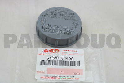 5122054G00 Genuine Suzuki CAP, RESERVOIR 51220-54G00 | eBay