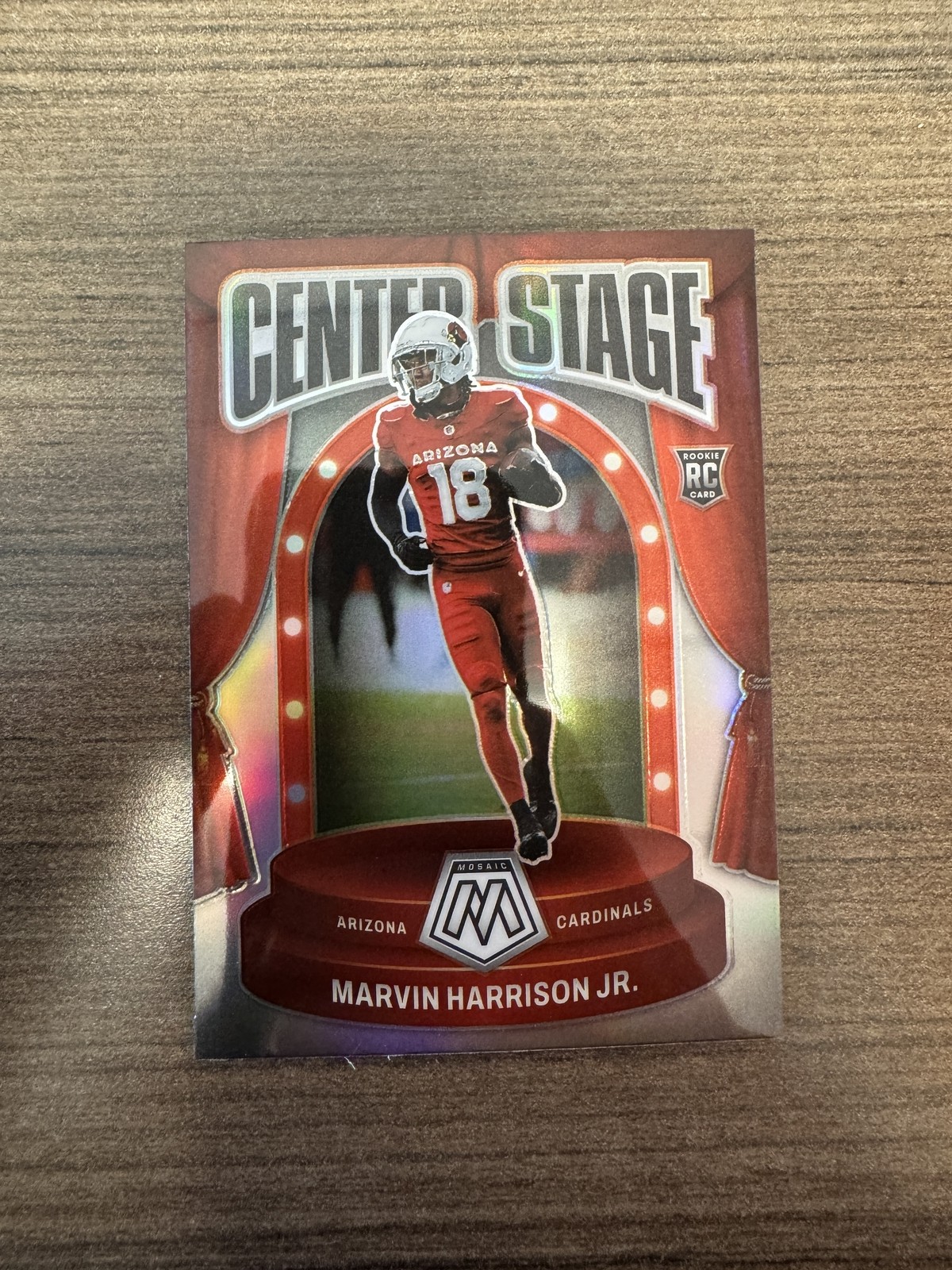 2024 Panini Mosaic Marvin Harrison Jr. Center Stage Silver #2
