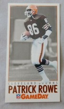 1992 GameDay Cleveland Browns Football Card Pick one