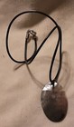 Abalone Shell 1.5" oval Drop on cord Necklace/Pendant — photo 6