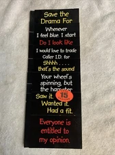 2004 Sticker Tattoos Vending Machine Funny Quotes Display Card.