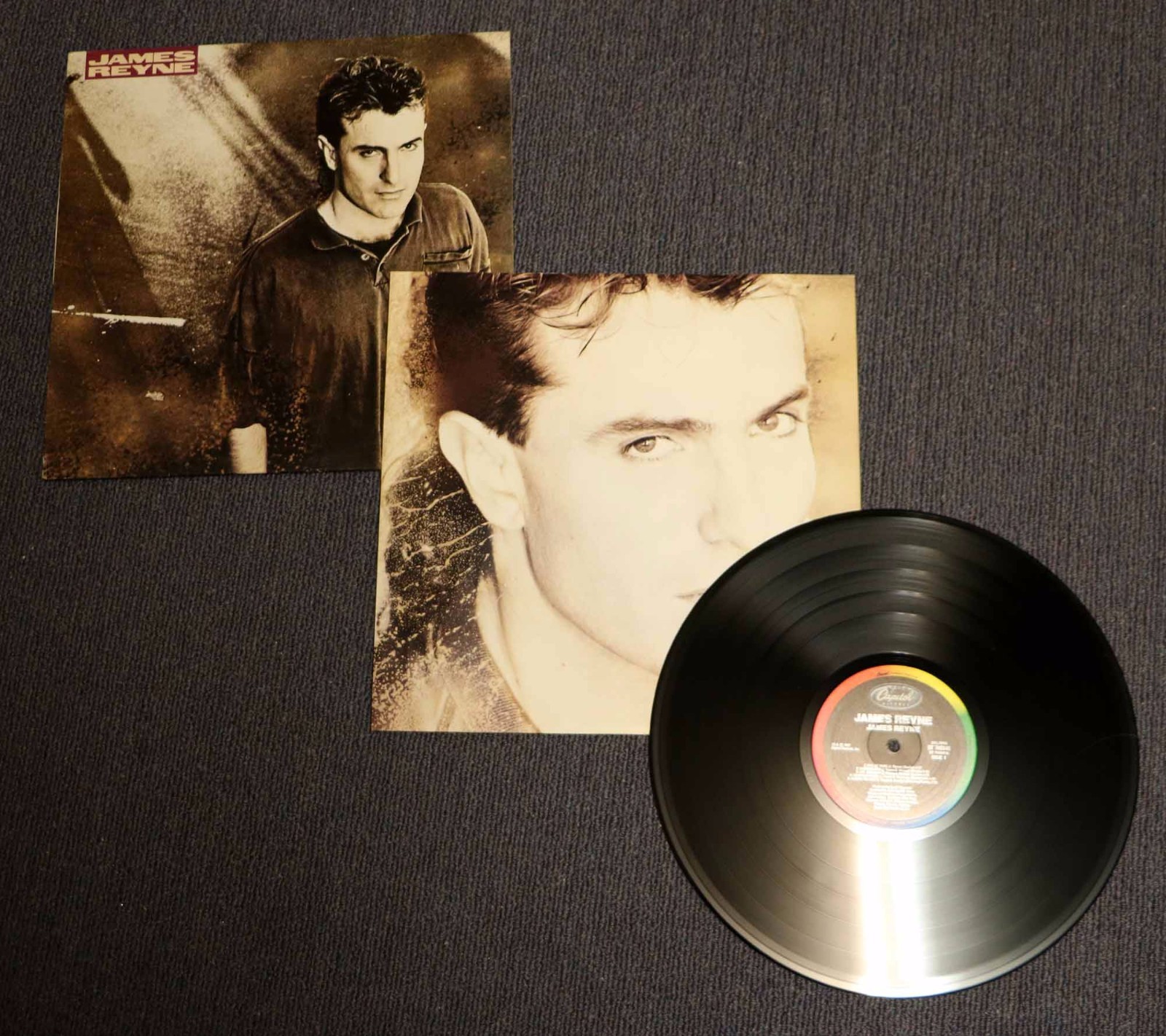 James Reyne LP Vinyl record 1987 Capitol Records London Pressing Cat