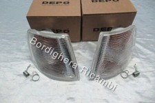 FRECCE FANALINO ANTERIORI CON PORTALAMPADE BIANCHE FORD SIERRA COSWORTH NUOVE
