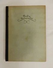 RARE: TO-DAY by Phebe Estelle Spalding 1936 1st Edition SIGNED only 220 copies 