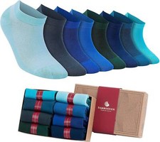 Women  s Bamboo Ankle Socks   Soft  Breathable 8 Pack -630