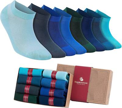 Women s Bamboo Ankle Socks   Soft & Breathable (8 Pack)-630