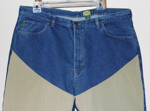 Men's~CABELA'S~Roughneck~BRUSH~Upland~DENIM JEANS~Hardly Worn~46 x 25~SHORT~EUC! - Picture 2 of 6
