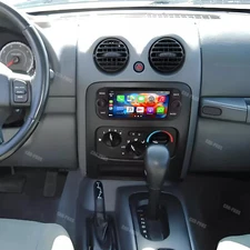 6.86" Android 13 Car Stereo Radio GPS Navi Carplay For Jeep Liberty KJ 2002-2007