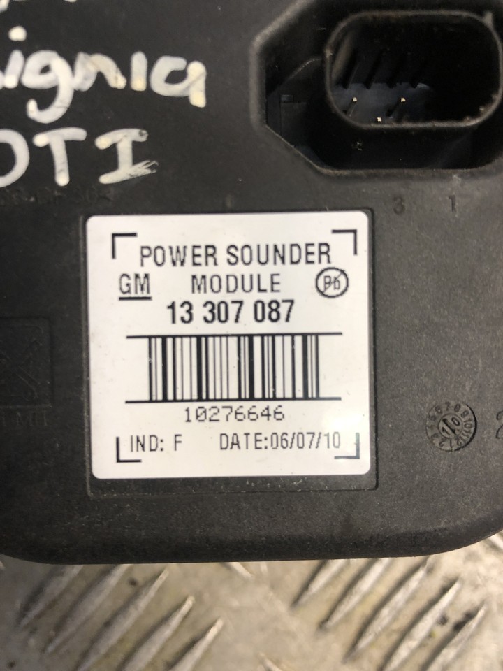 OPEL VAUXHALL INSIGNIA A Alarm Theft Warning Siren Horn 13307087 eBay