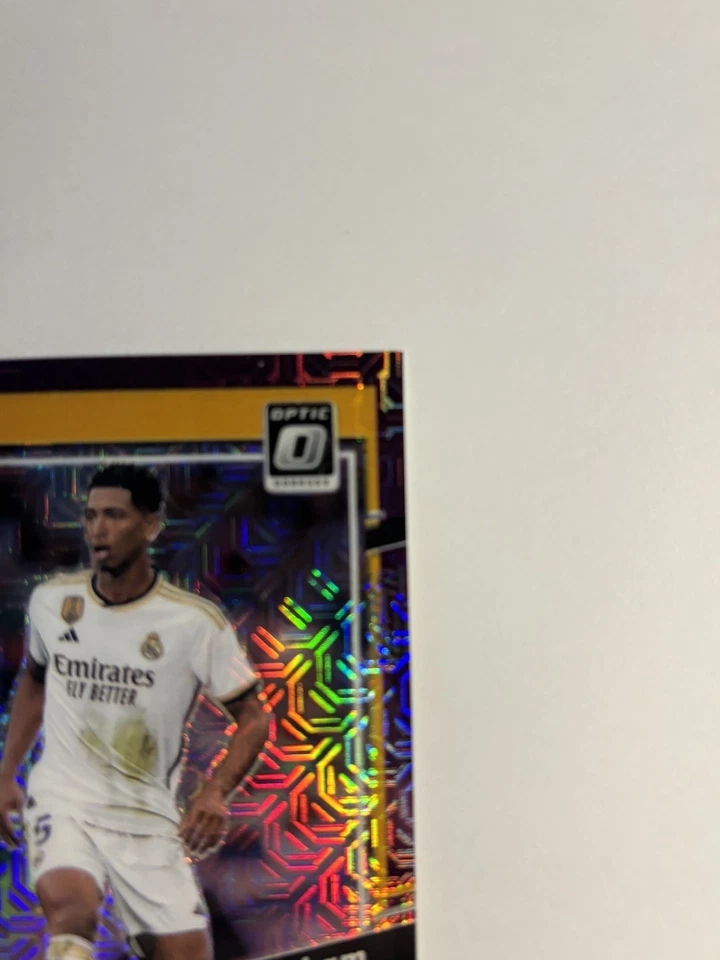 Jude Bellingham 2023-24 Panini Donruss Optic Purple Mojo Prizm /25 - Image 3 of 4