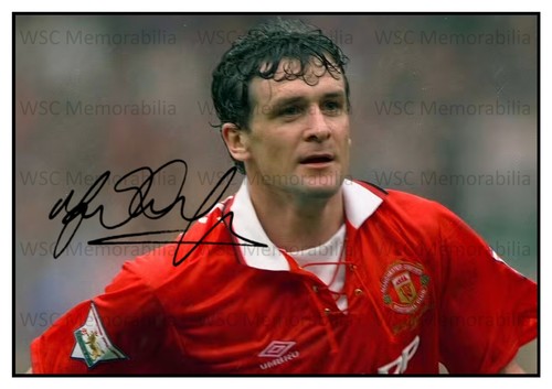 12429. Mark Hughes Signed Pictures (A4 Prints) Man Utd Barcelona Chelsea etc.