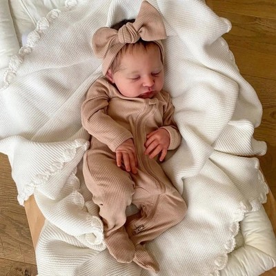 20in Lifelike Reborn Baby Doll Newborn Toddler boy with Soft Cloth Body Gift